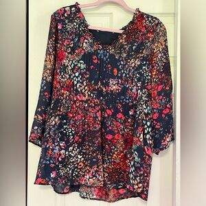 Multicolor Floral Blouse